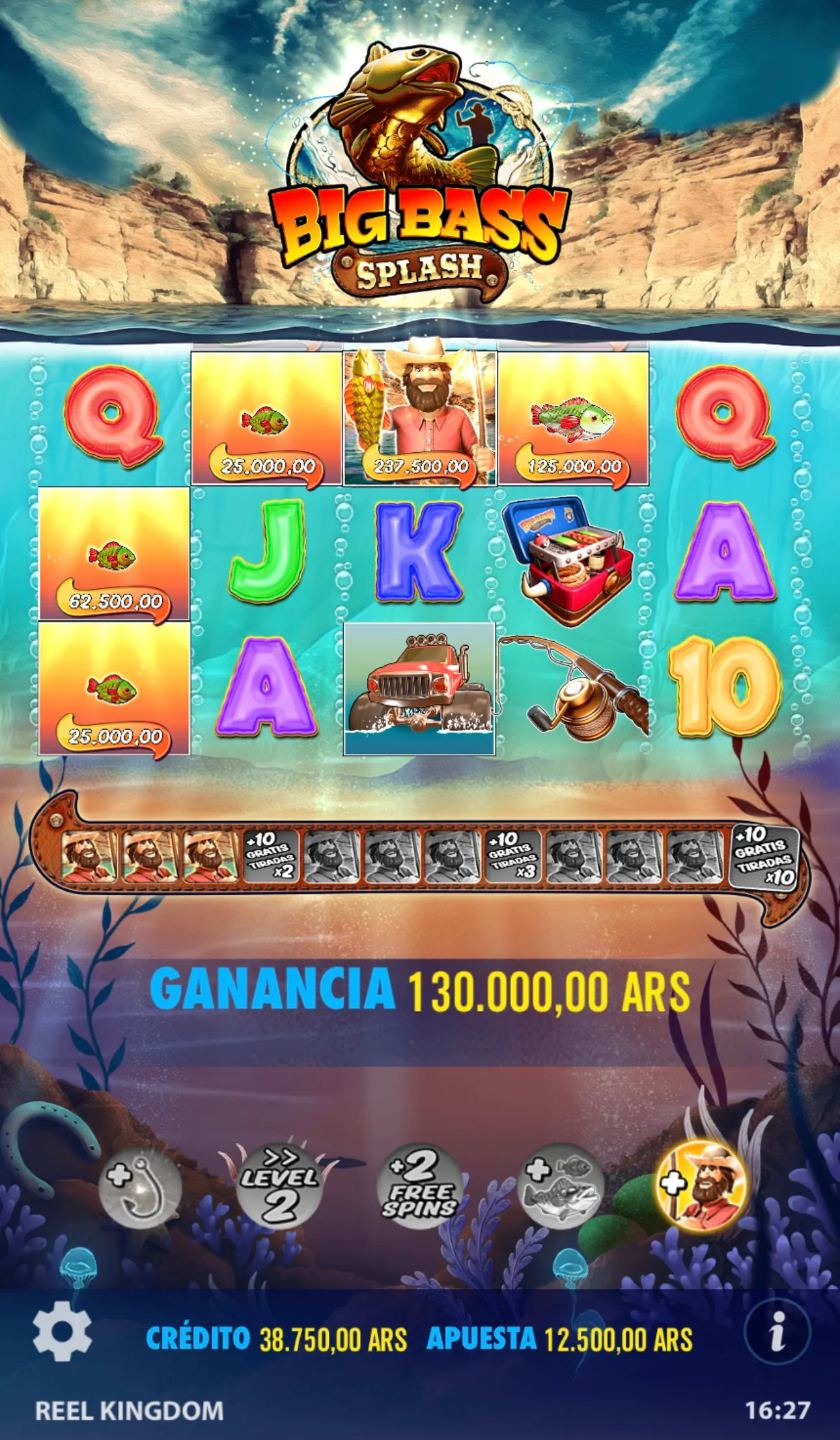 Galería de imágenes del juego Big Bass Splash