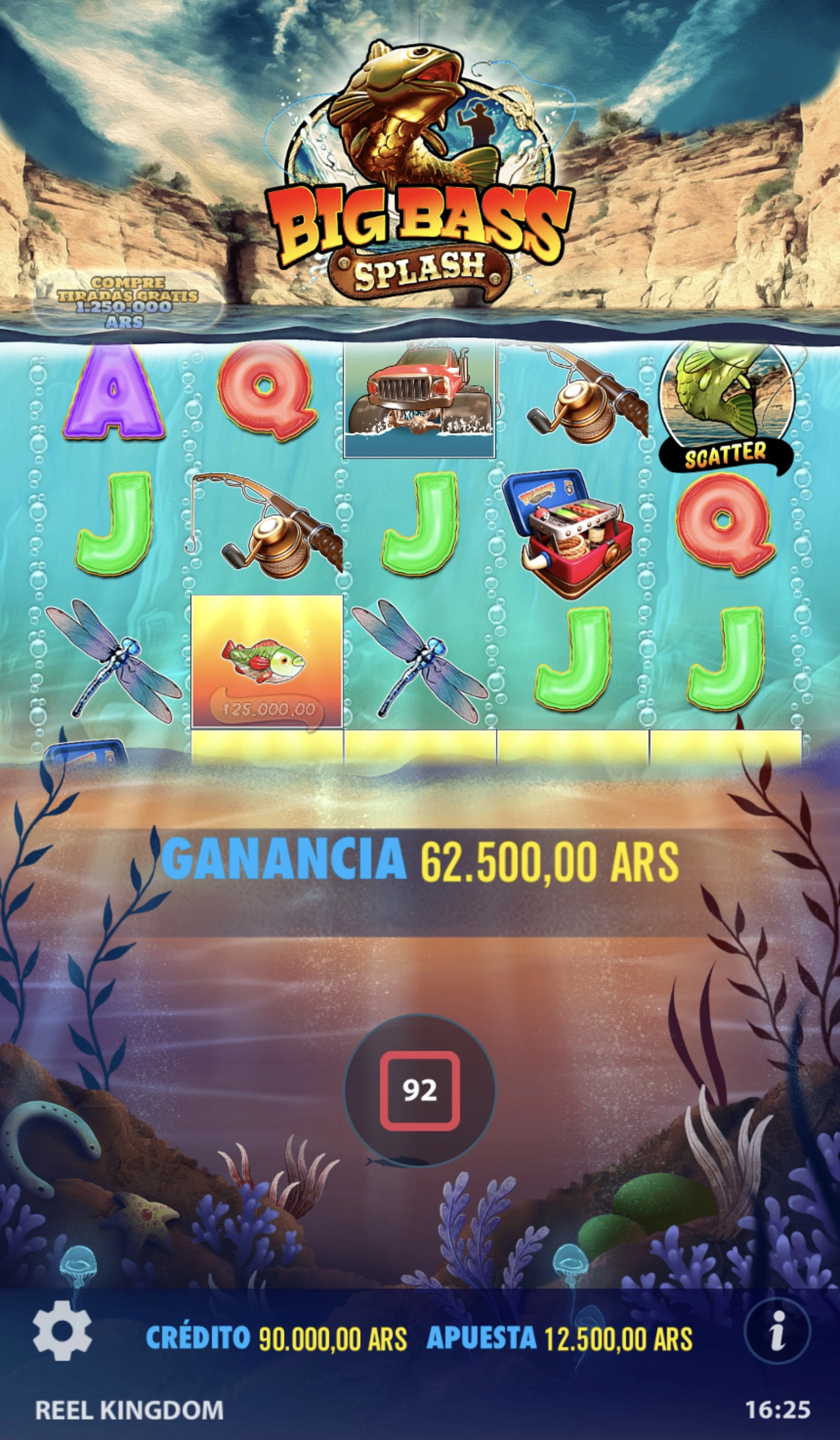 Galería de imágenes del juego Big Bass Splash