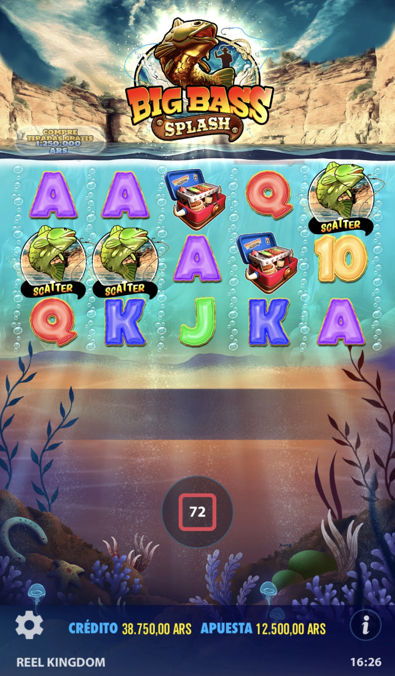 Galería de imágenes del juego Big Bass Splash