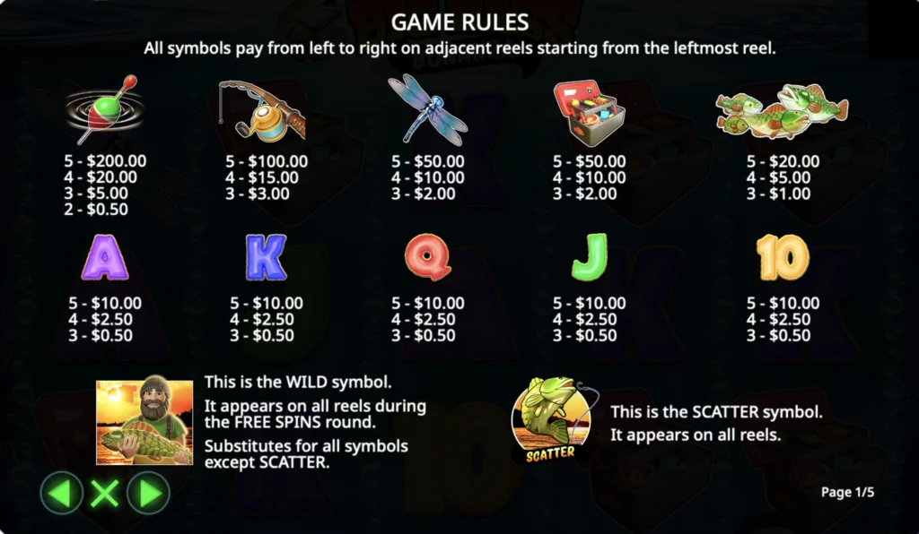 Cómo jugar a Big Bass Bonanza